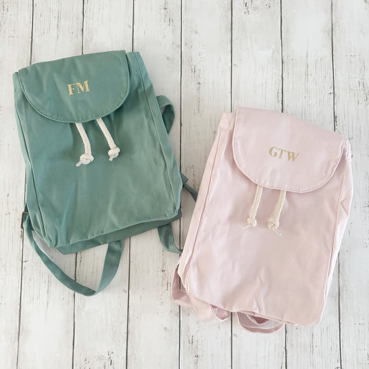 Mini Organic Cotton Backpack