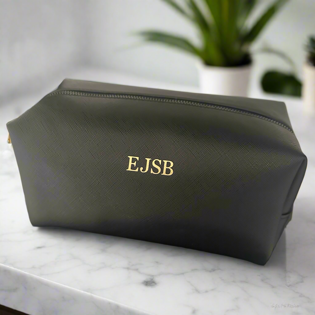 Personalised Mens Wash Bag