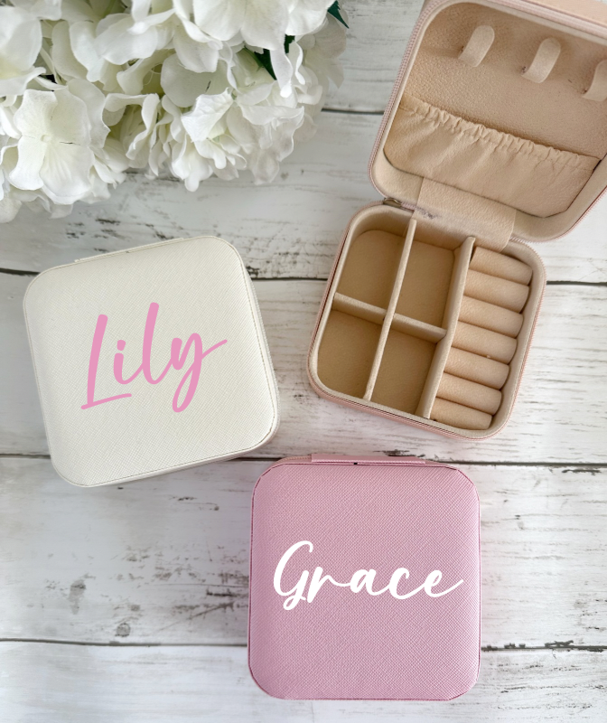 Personalised Mini Jewellery Case