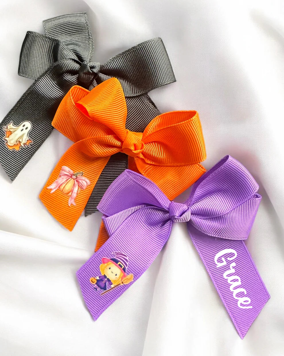 Children’s Halloween Hair Bows