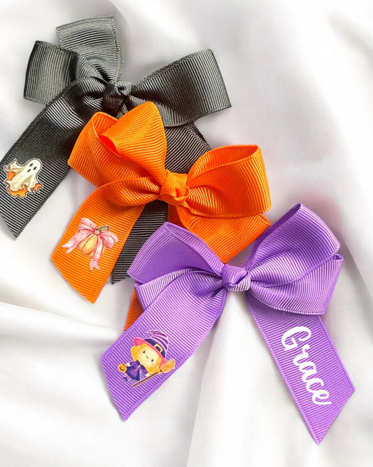 Children’s Halloween Hair Bows