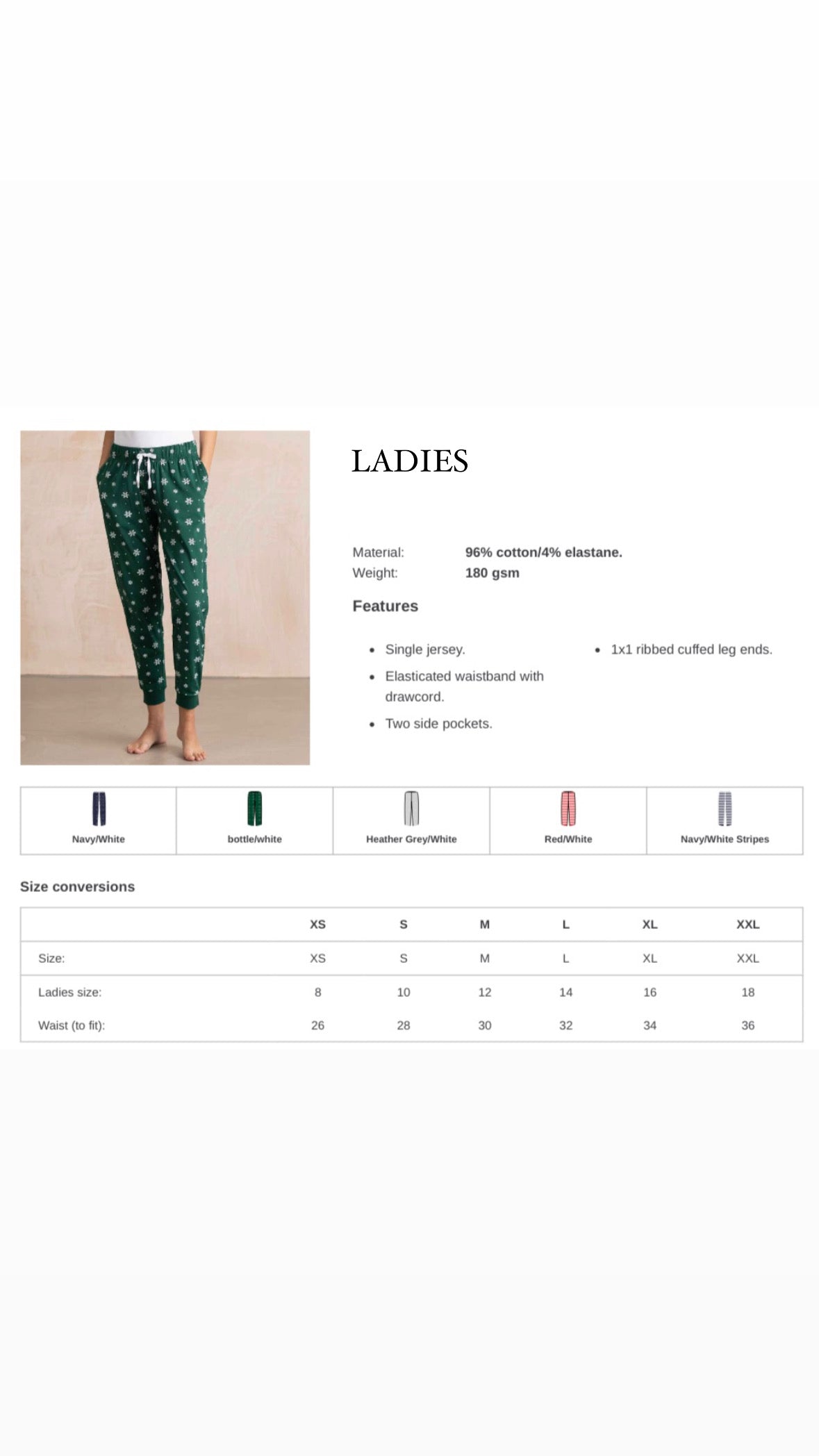 Grey Star Matching Christmas Pyjamas