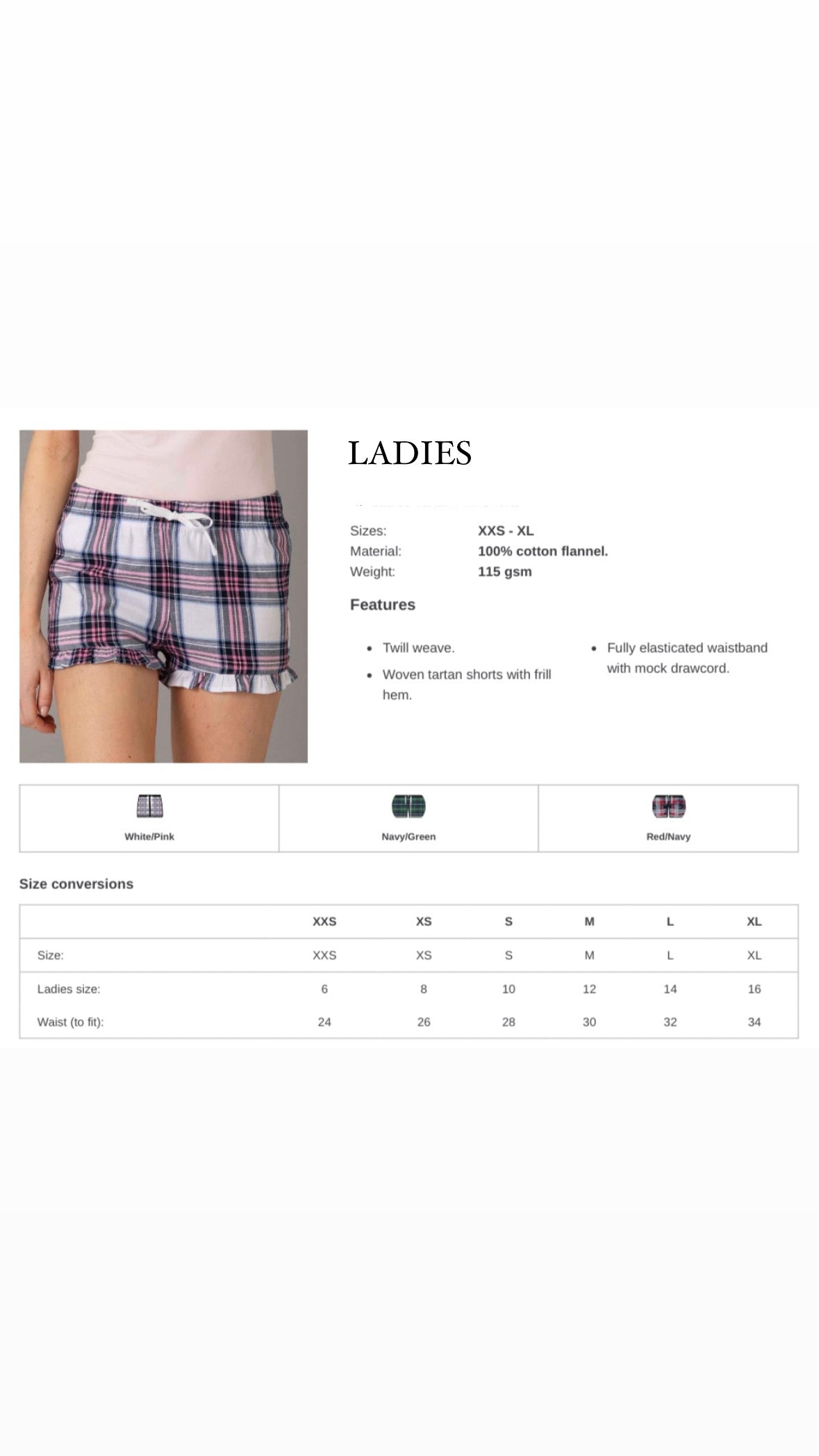Matching Personalised Tartan Pyjama Set | His & Hers Christmas PJs