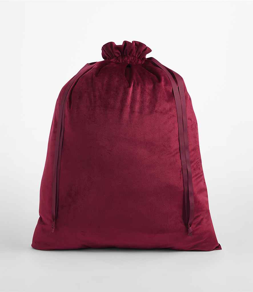 Personalised Velvet Christmas Sack