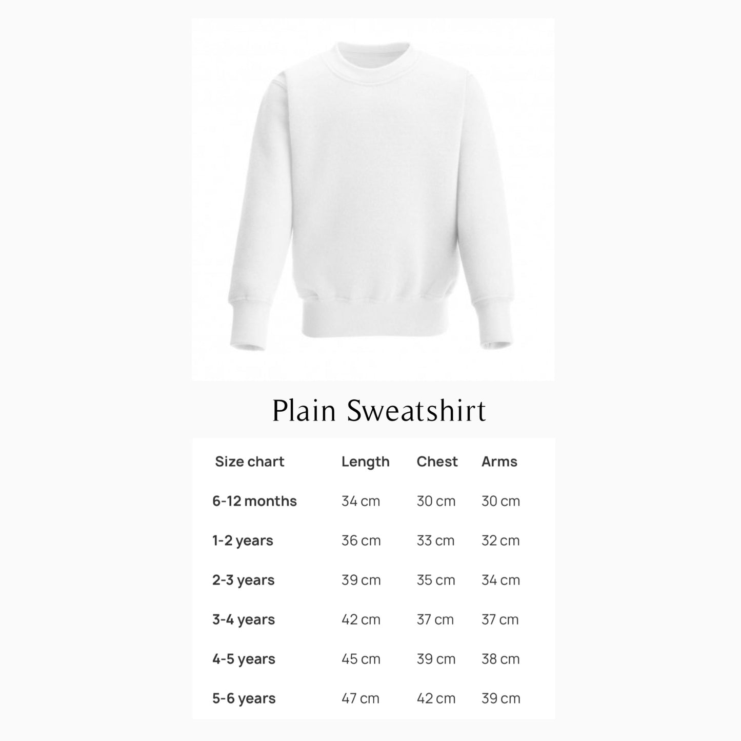 To Cute To Spook Children’s Sweatshirt