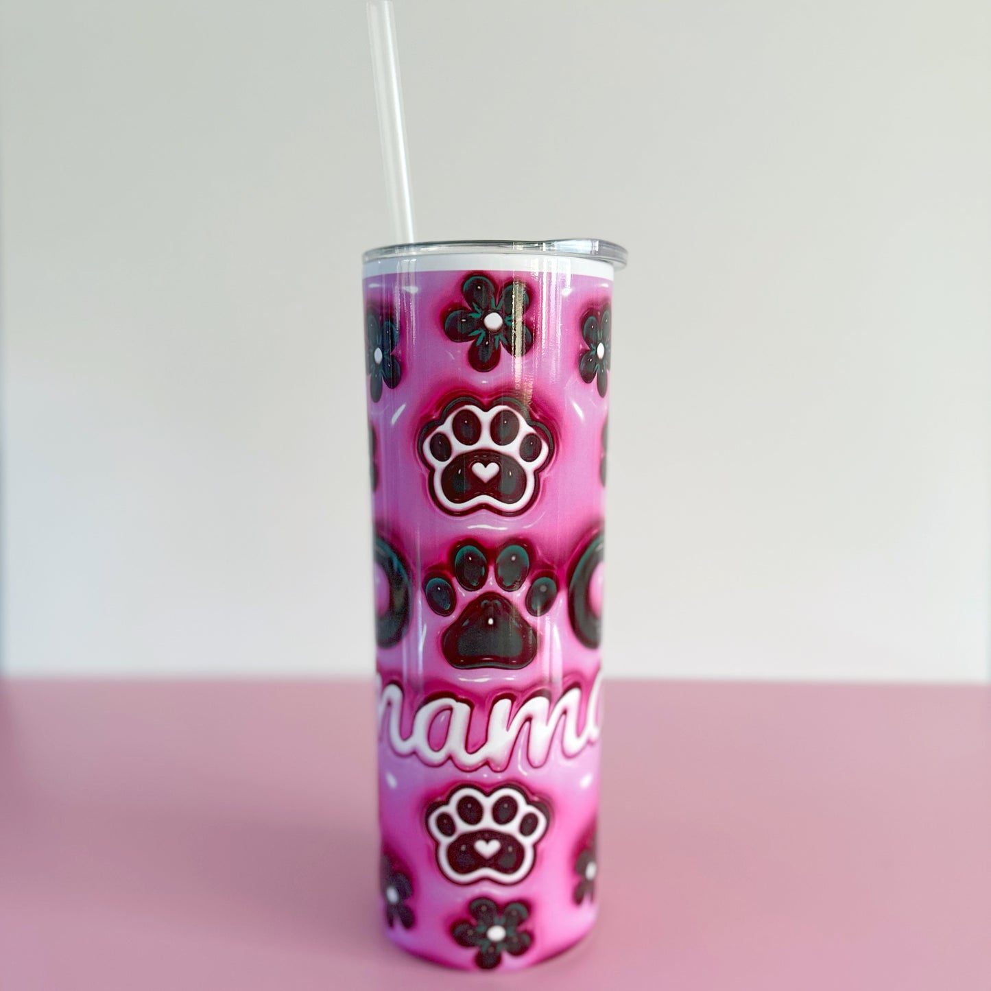 Dog Mama Drink Tumbler