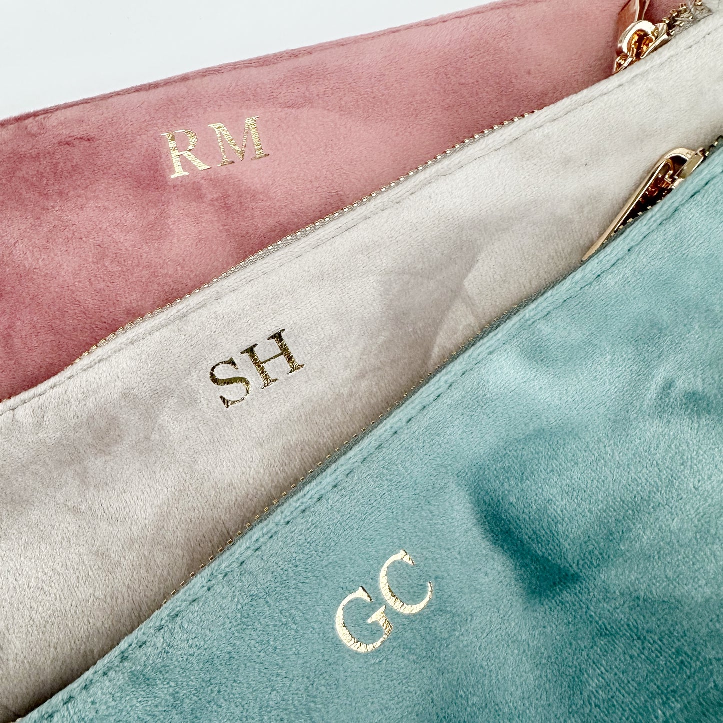 Velvet Make Up Accessory Bag