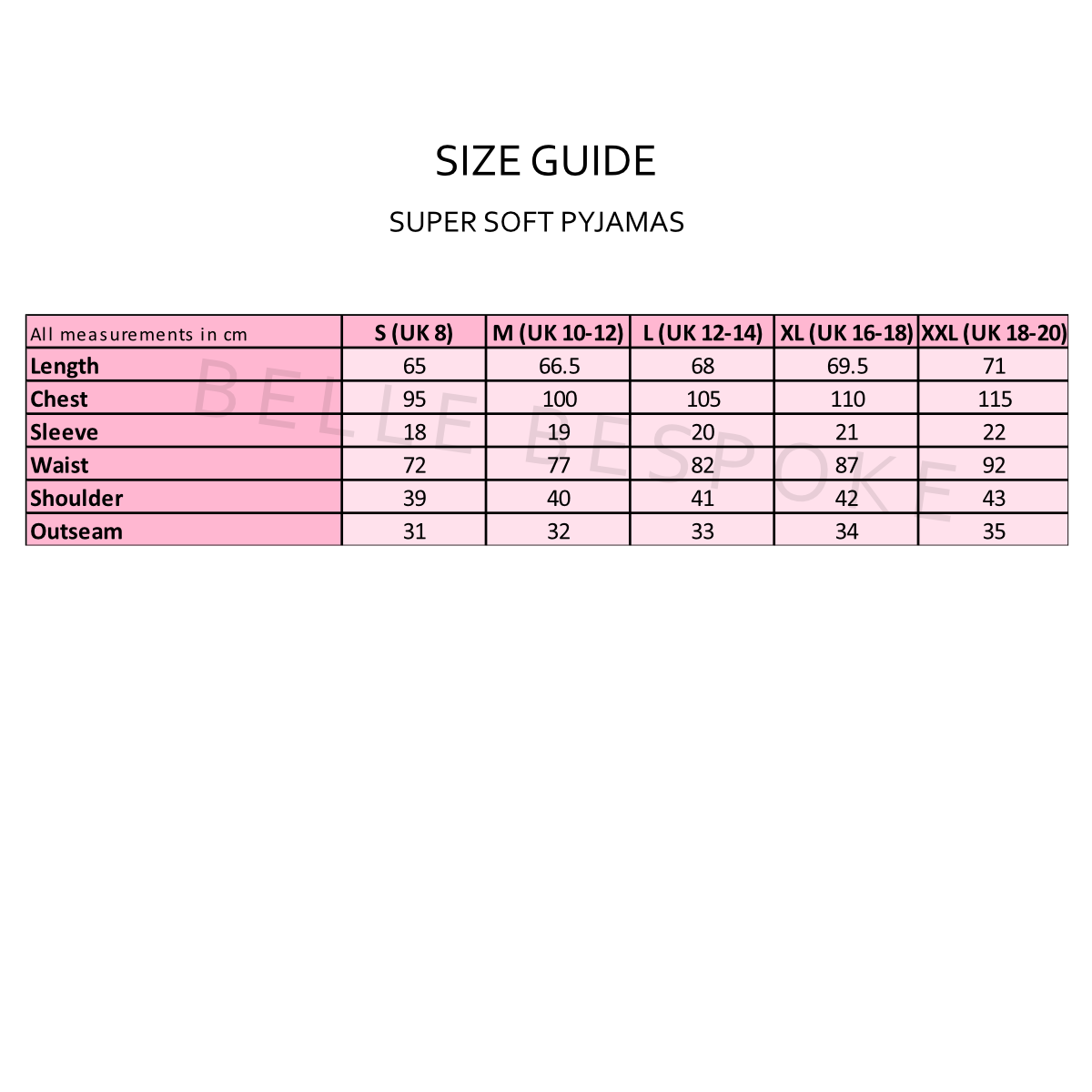 Navy Personalised Super Soft Short Pyjama Set