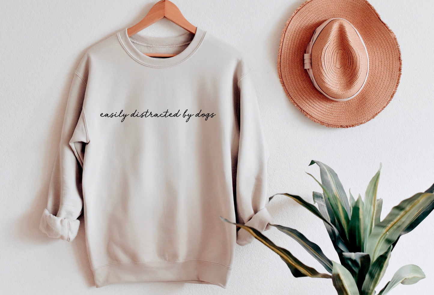 Easily Distracted By Dogs Sweatshirt