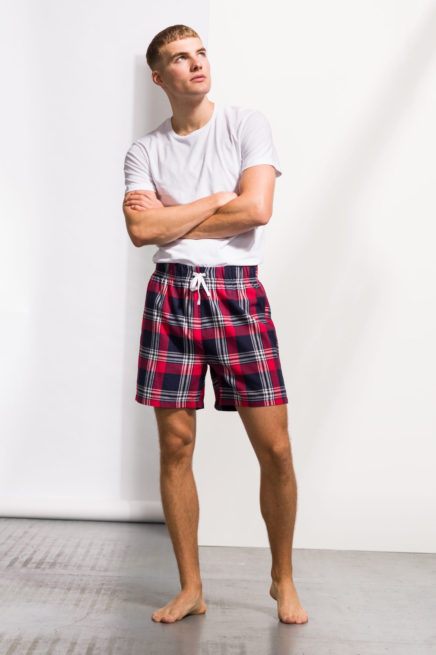 Monogram Tartan Christmas Short Pyjamas
