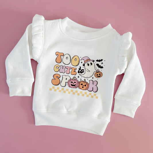 To Cute To Spook Children’s Sweatshirt