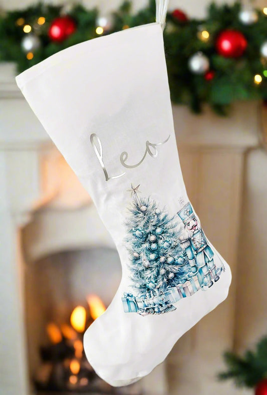 Personalised Christmas Nutcracker Stocking