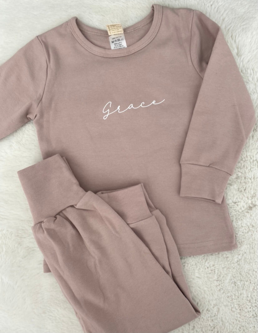 Personalised Kids Loungewear Set