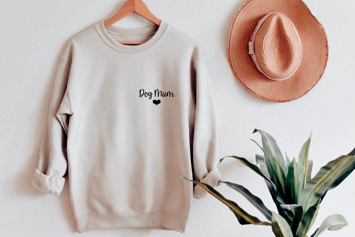 Dog on sale mum sweatshirt