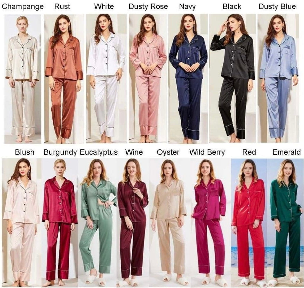 Silk personalised online pyjamas